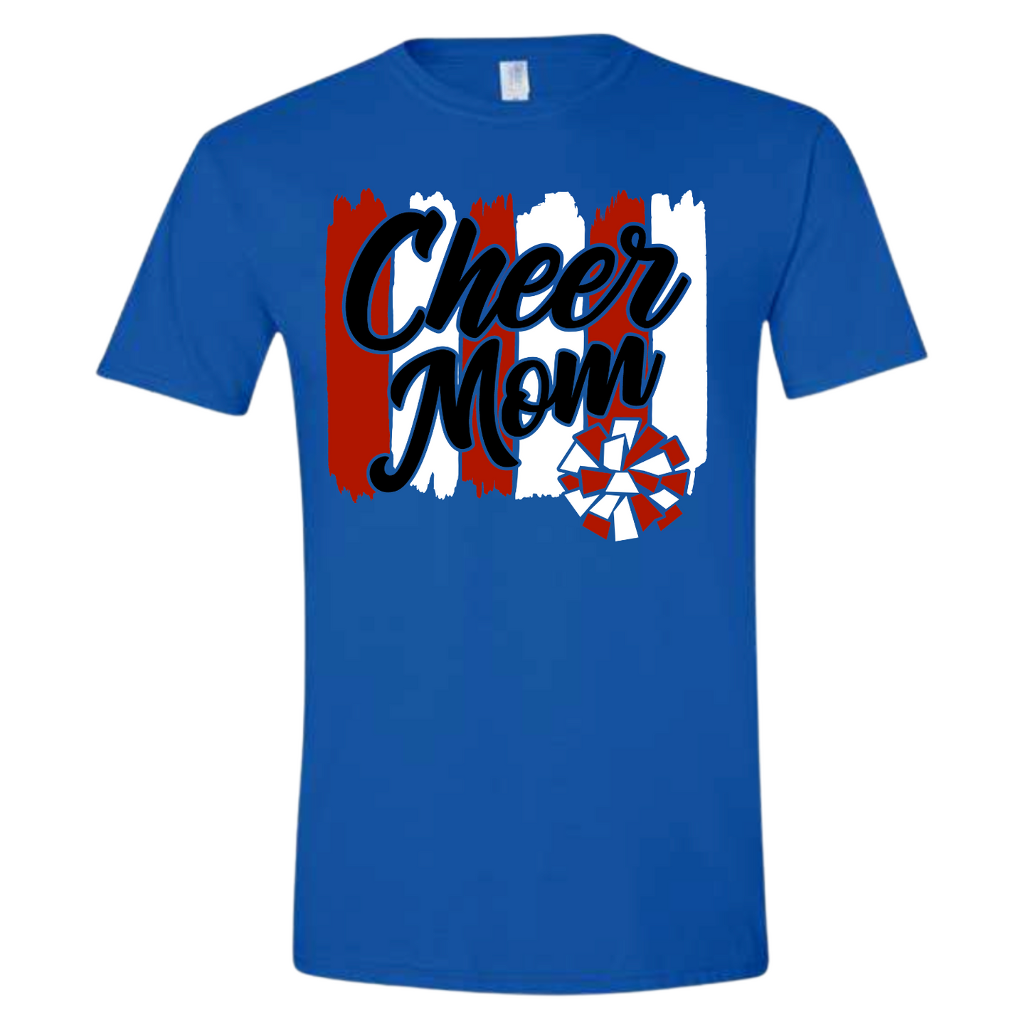 Cheer Mom Brush Stroke Tee Adult