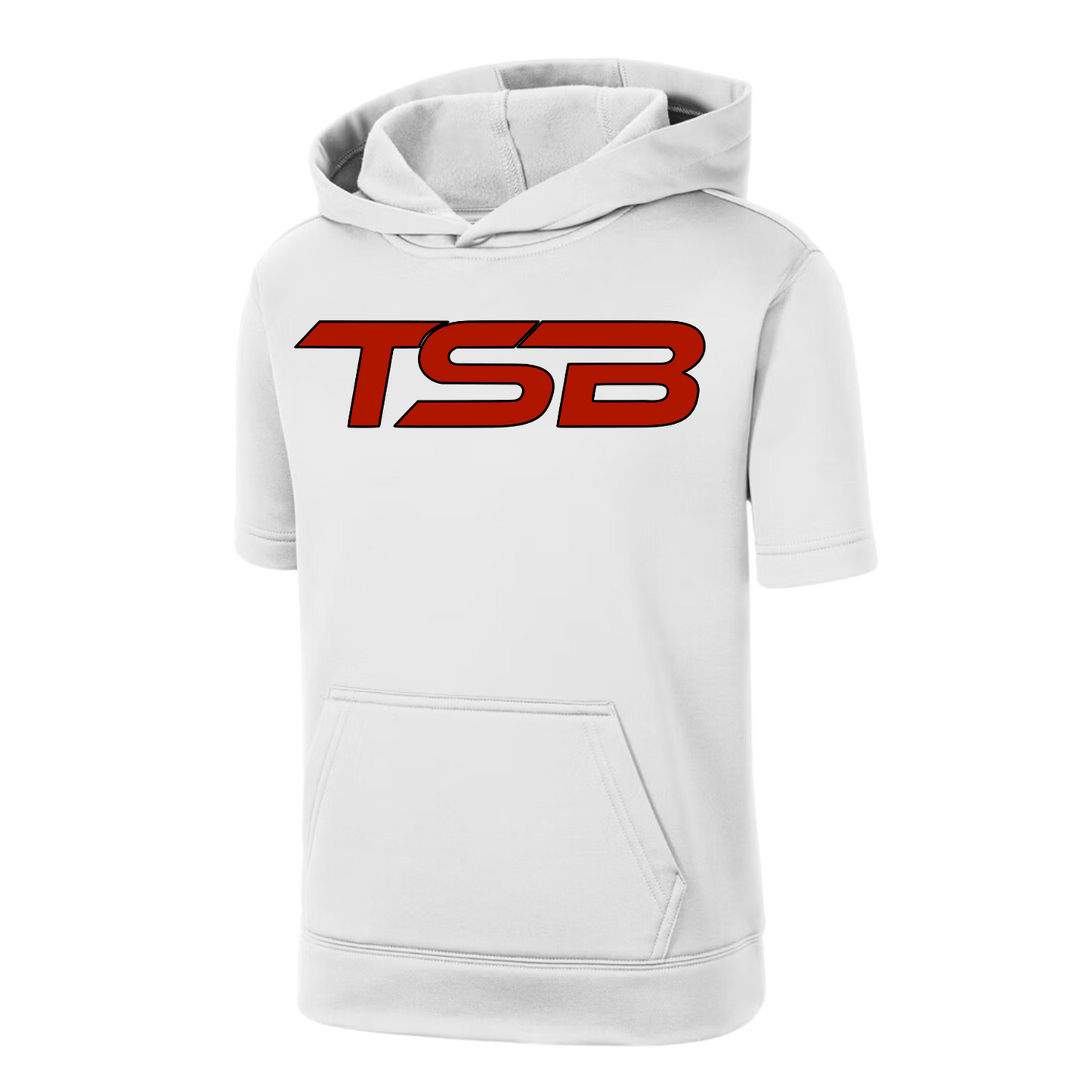 TSB Youth Short Sleeve Hooded Pullover