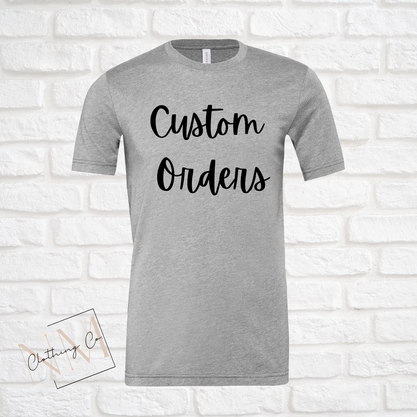 Custom Tee's - Front + Back design (Adult)