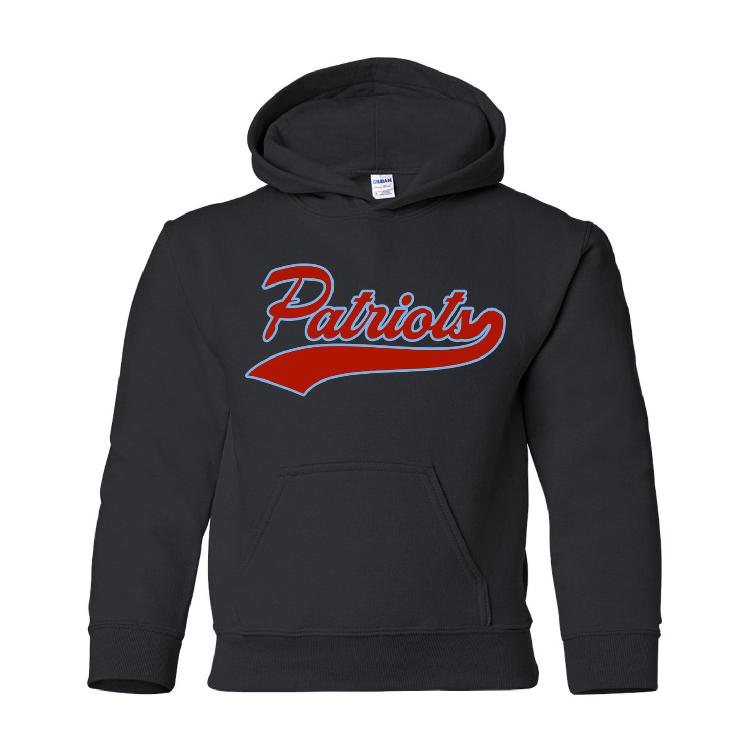 Patriots Script Cotton Hoodie