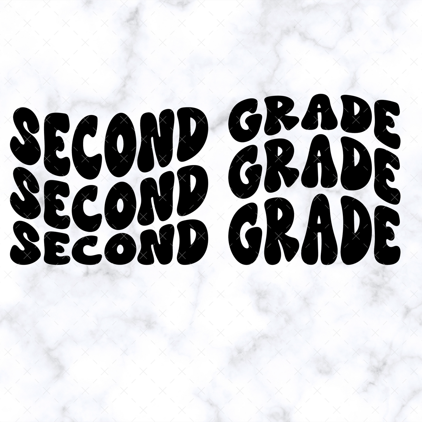 Second Grade Groovy Wave