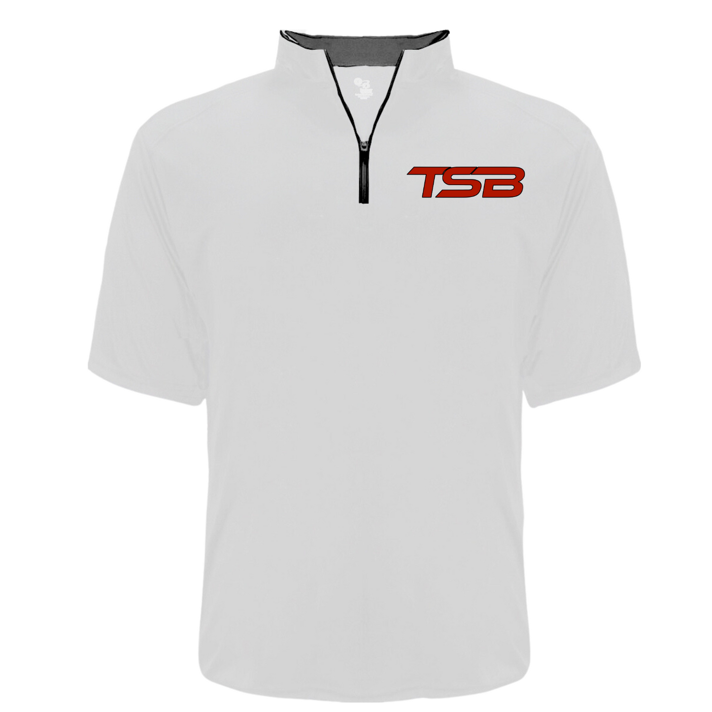 TSB Adult 1/4 Zip Short Sleeve Pullover