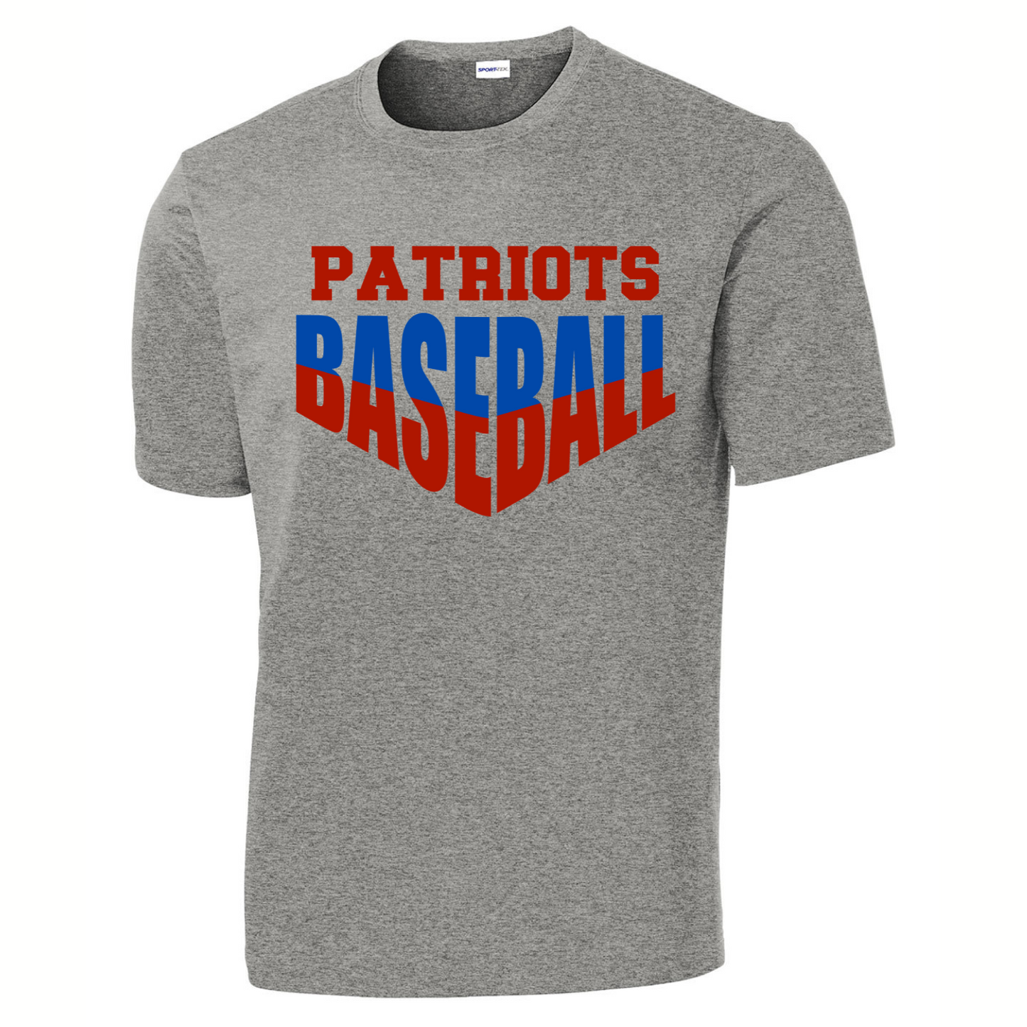 Patriots Baseball Adult Short Sleeve Tee