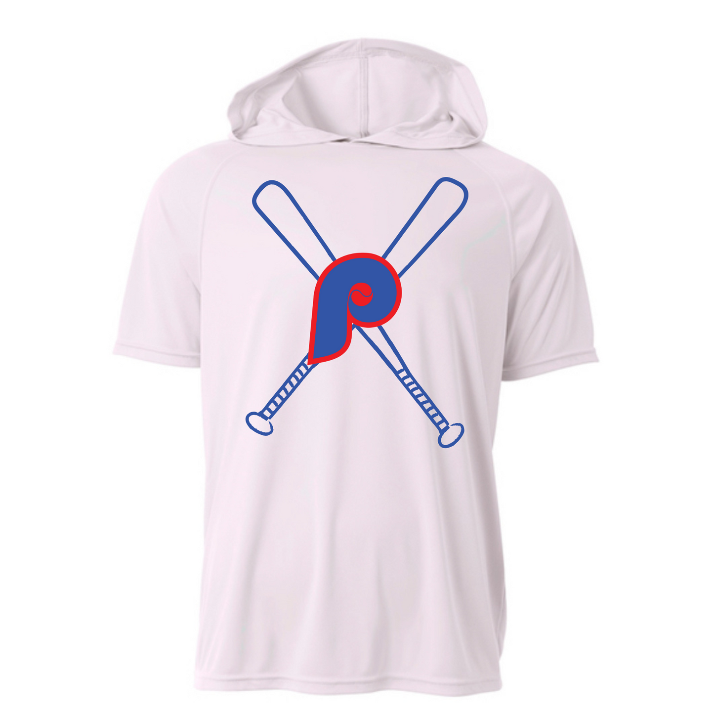 Pace Baseball Bats Dri-Wick Short Sleeve Hooded T-Shirt Youth