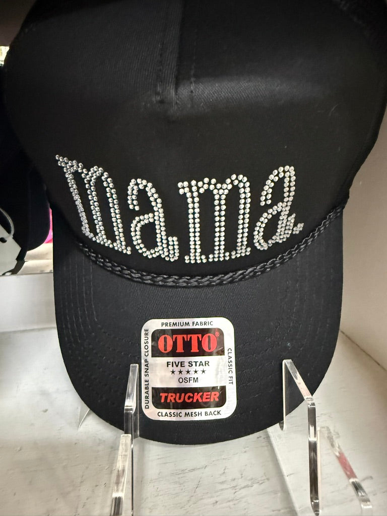 Mama Rhinestone Hat