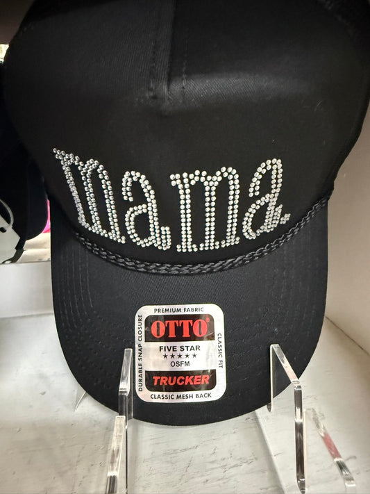 Mama Rhinestone Hat