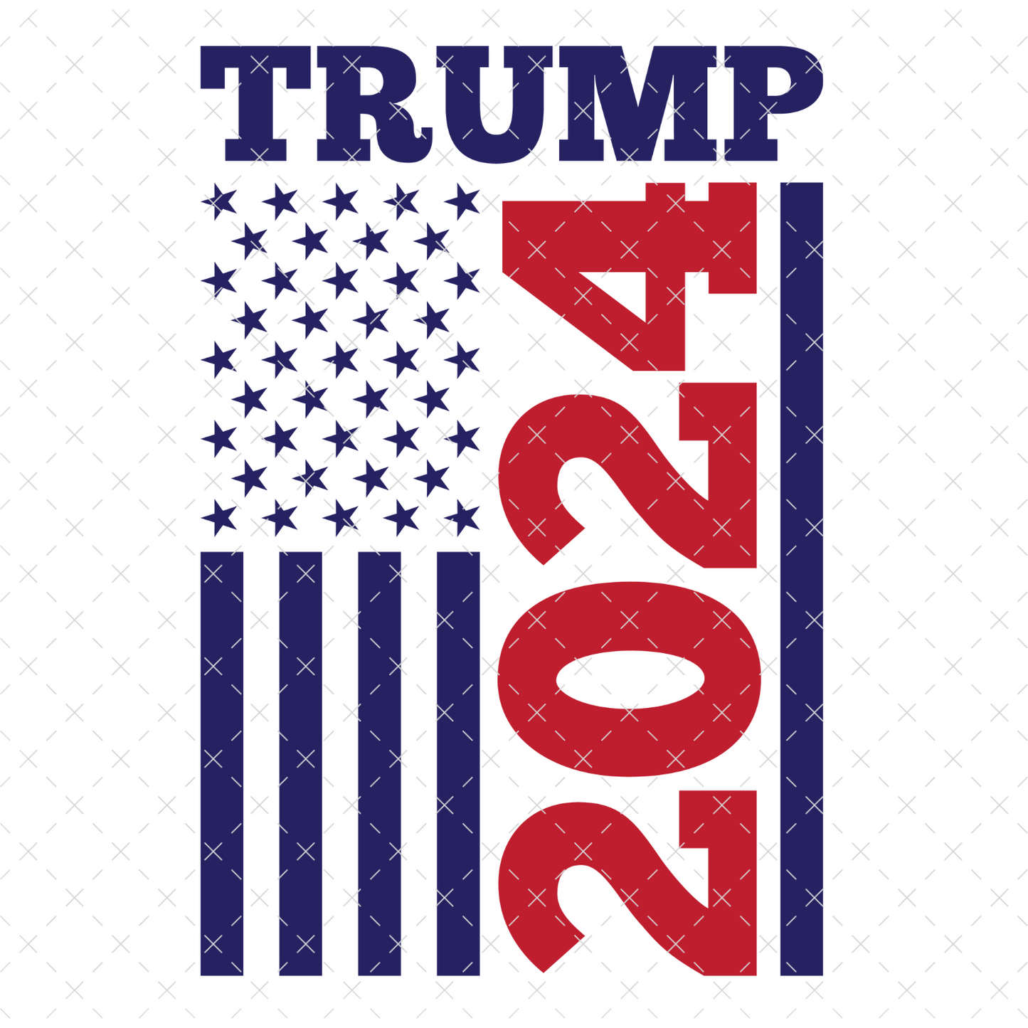 Trump Flag 2024 - DTF Transfer