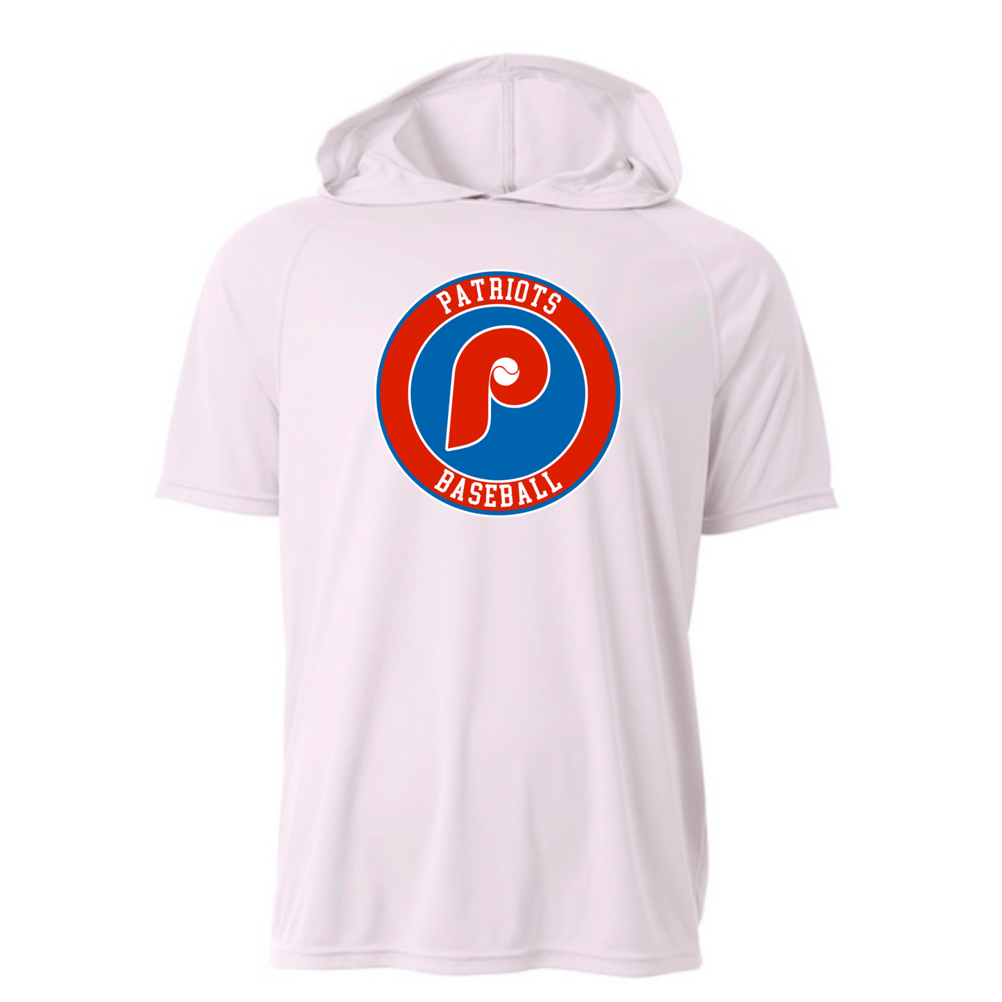 Patriots Circle Dri-Wick Short Sleeve Hooded T-Shirt Youth