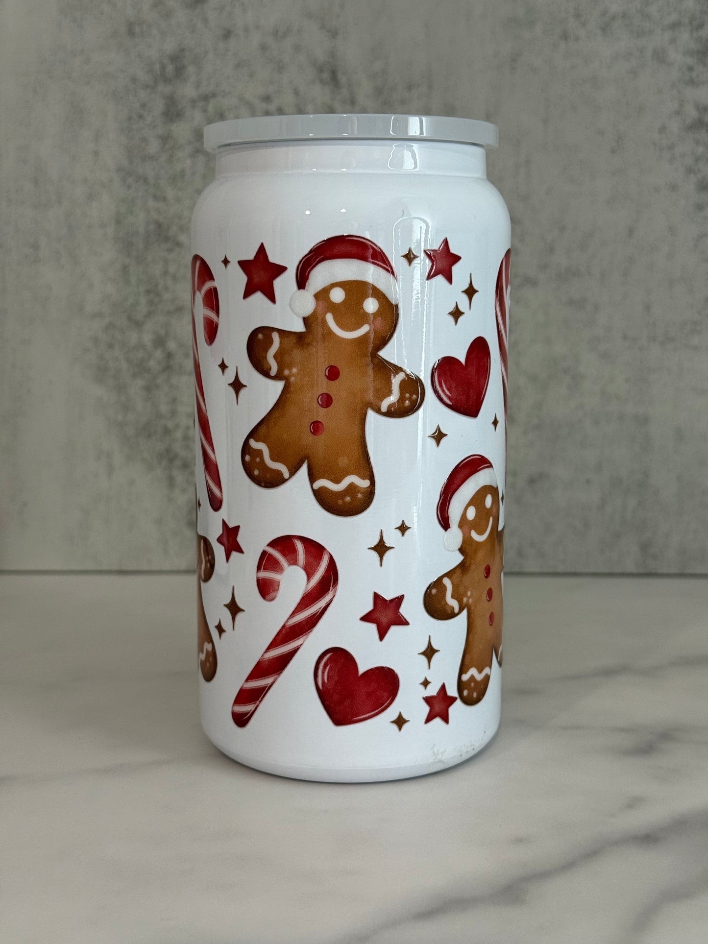 Christmas Stainless Steel Insulated Cans