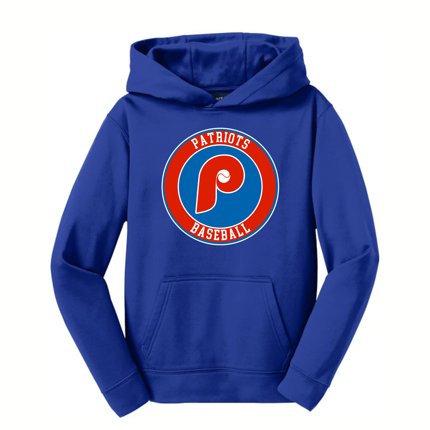 Patriots Circle Youth Dri-Wick Hoodie