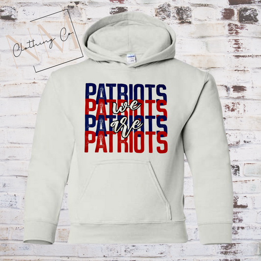 We are Patriots Hoodie Youth