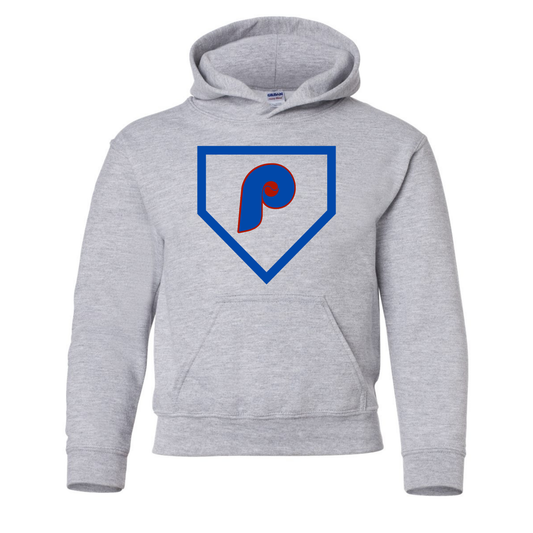 P Home Plate Hoodie Adult