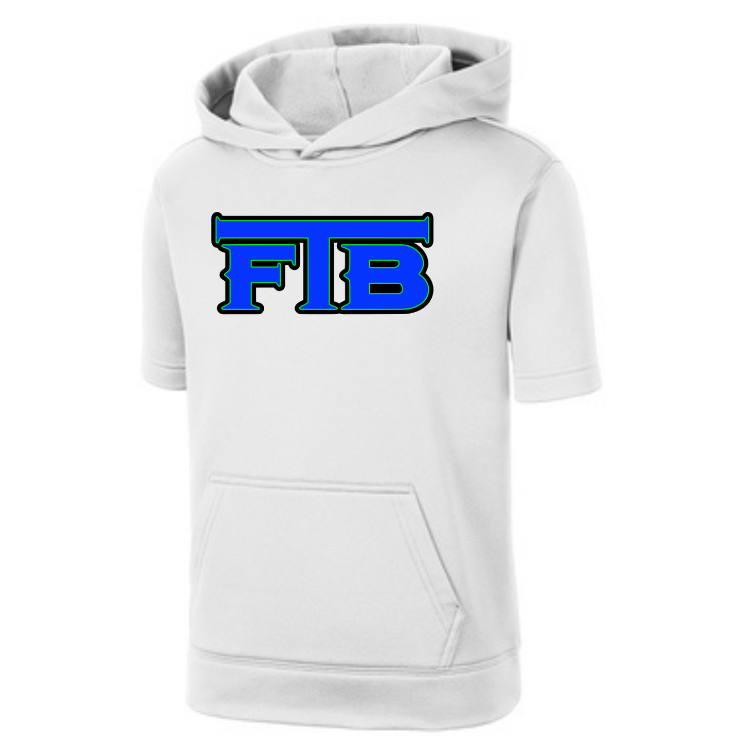 FTB Dri-Wick Short Sleeve Hoodie Adult