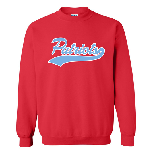 Patriots Script Crewneck