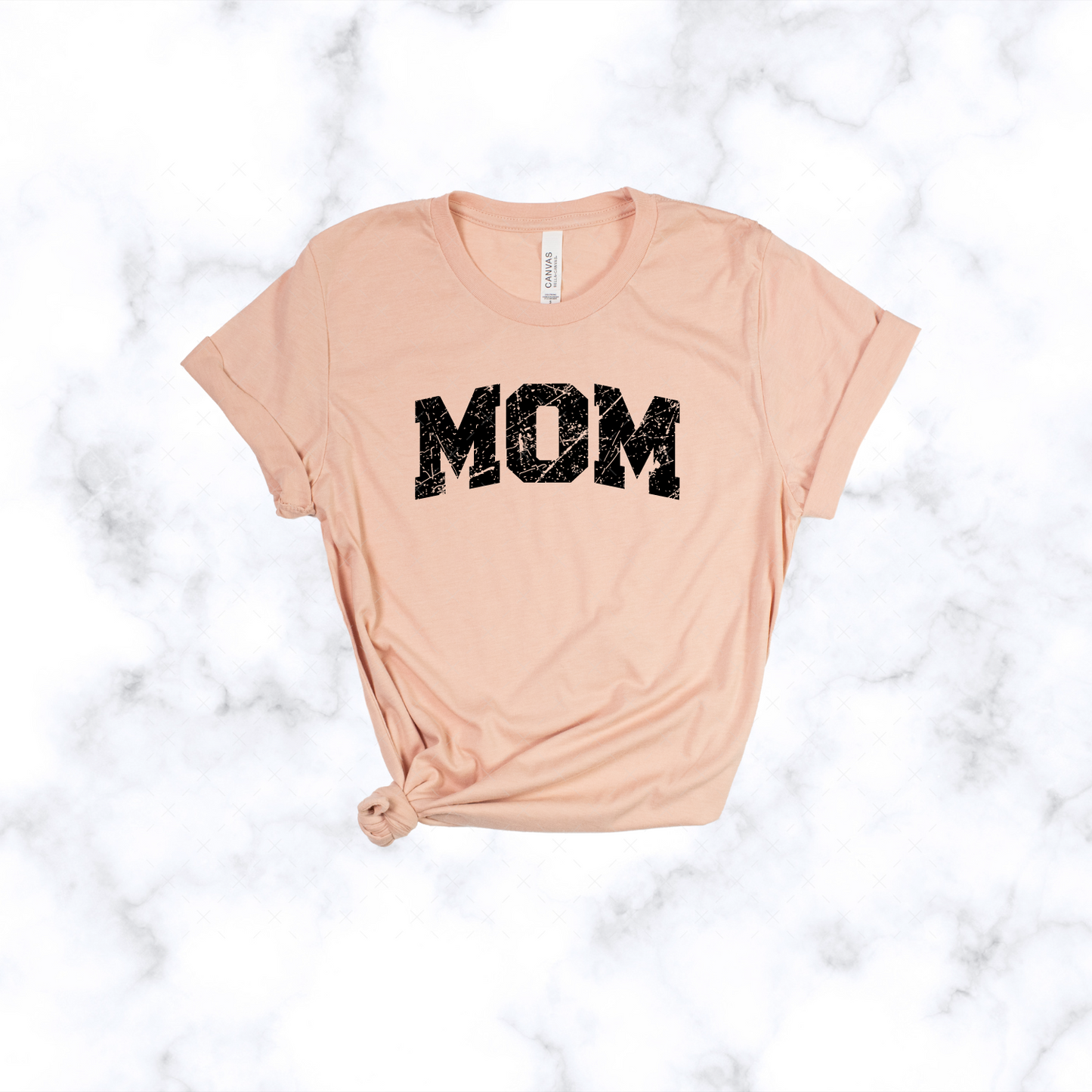 Mom Distressed Tee