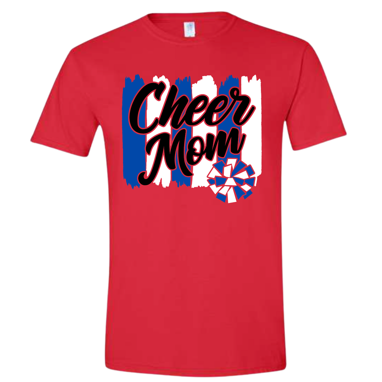 Cheer Mom Brush Stroke Tee Adult