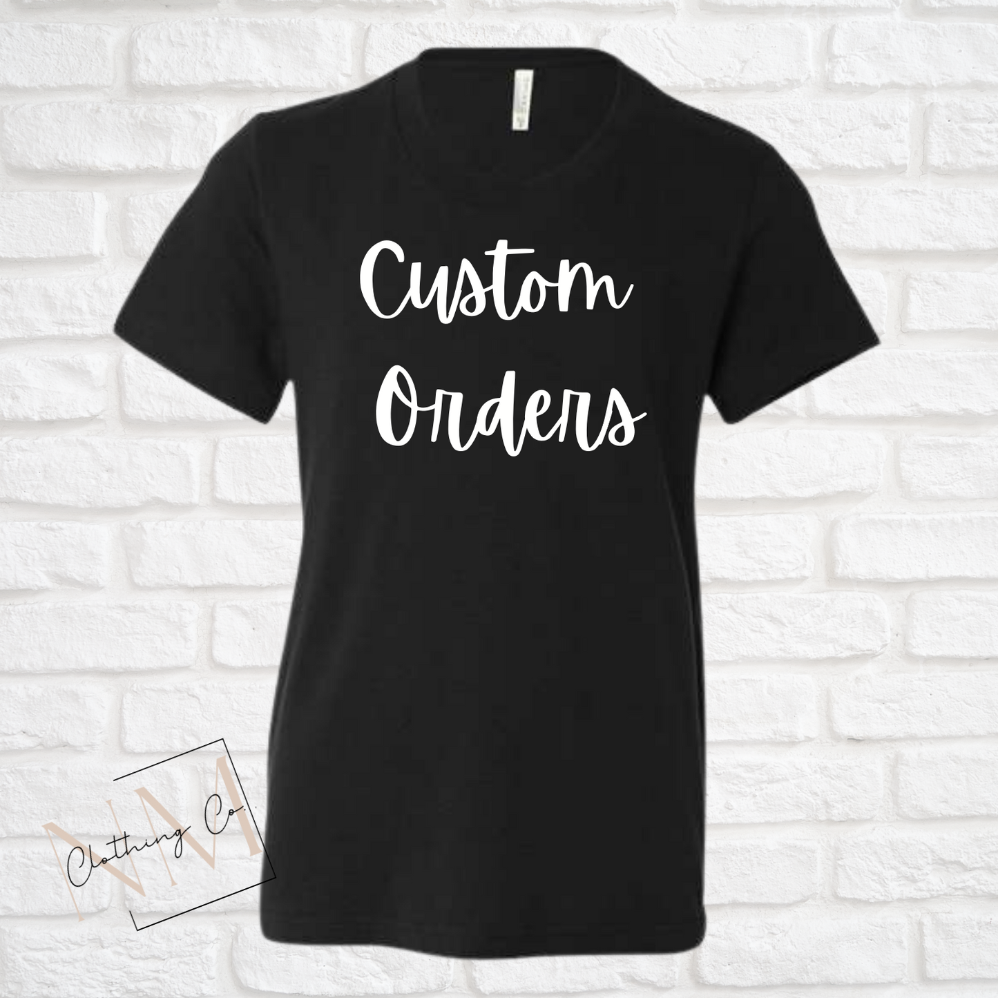 Custom Tee's - Front + Back design (Adult)