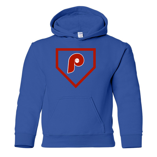 P Home Plate Hoodie Youth