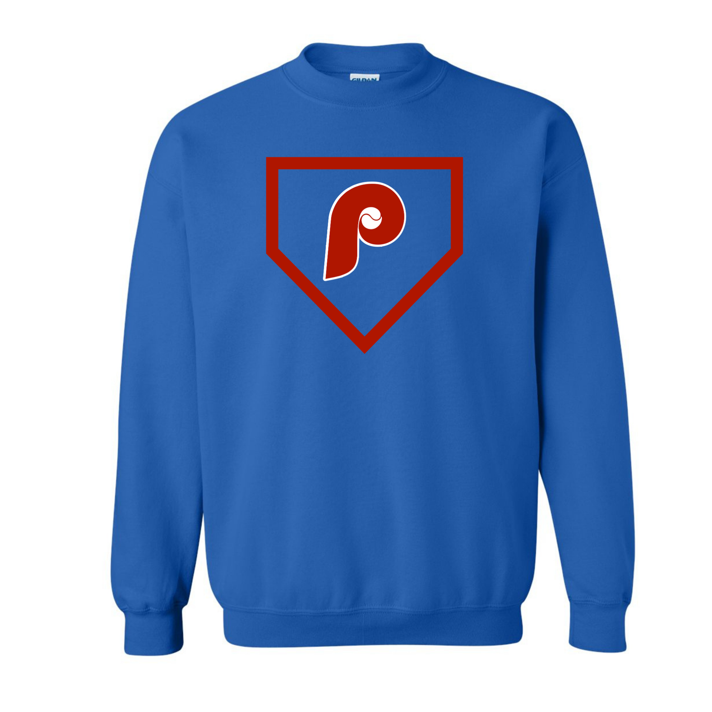 P Home Plate Crewneck Sweatshirt Adult