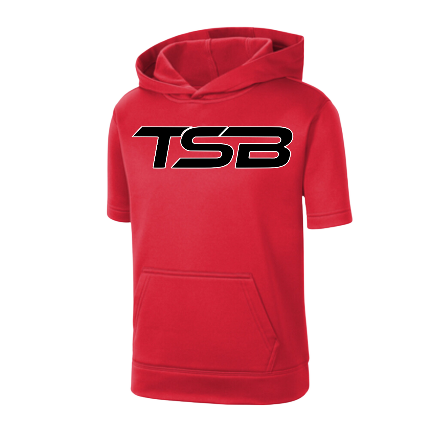 TSB Youth Short Sleeve Hooded Pullover