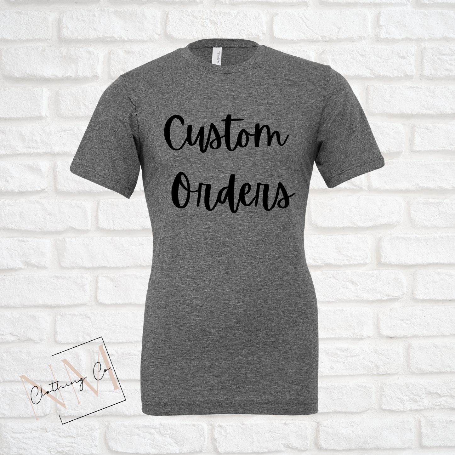 Custom Tee's - Front + Back design (Adult)