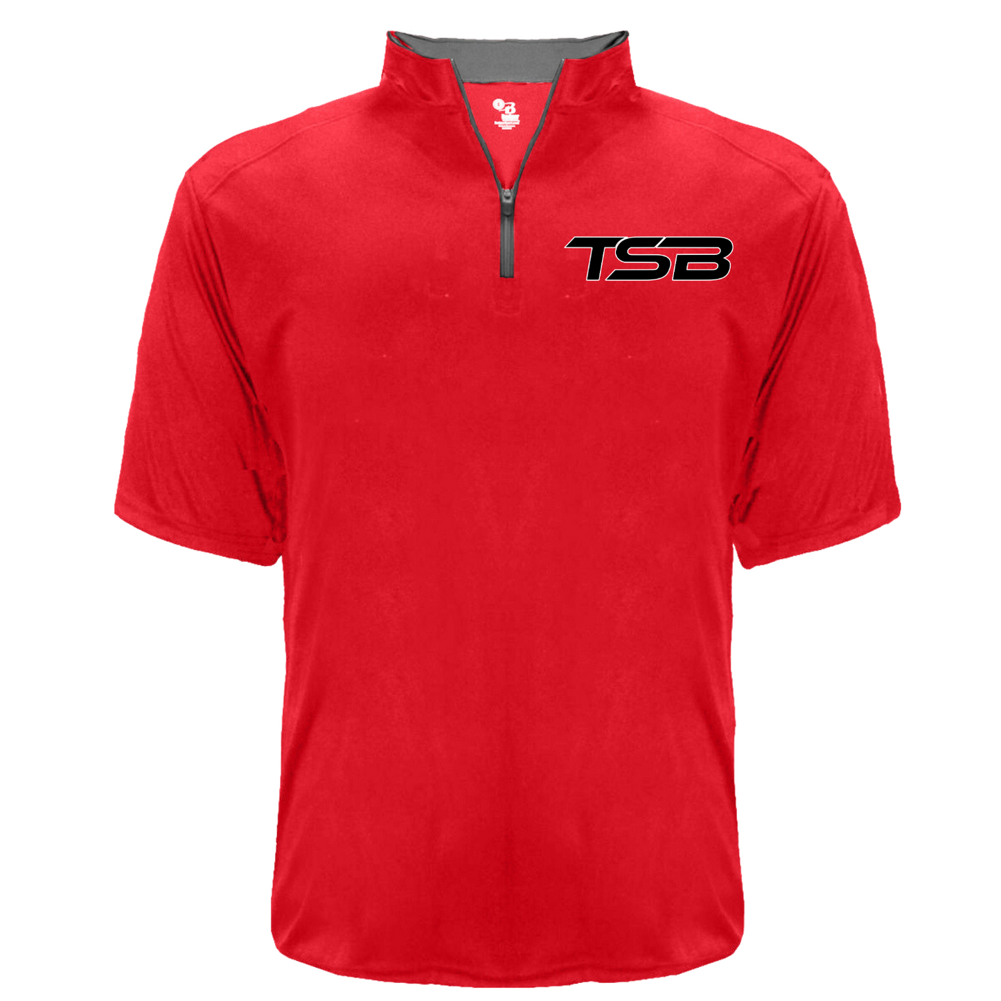 TSB Adult 1/4 Zip Short Sleeve Pullover