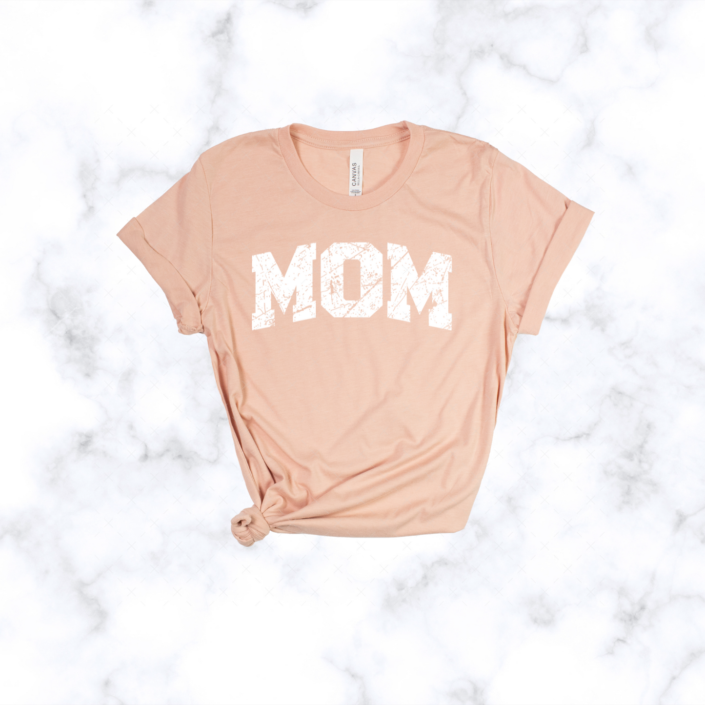 Mom Distressed Tee