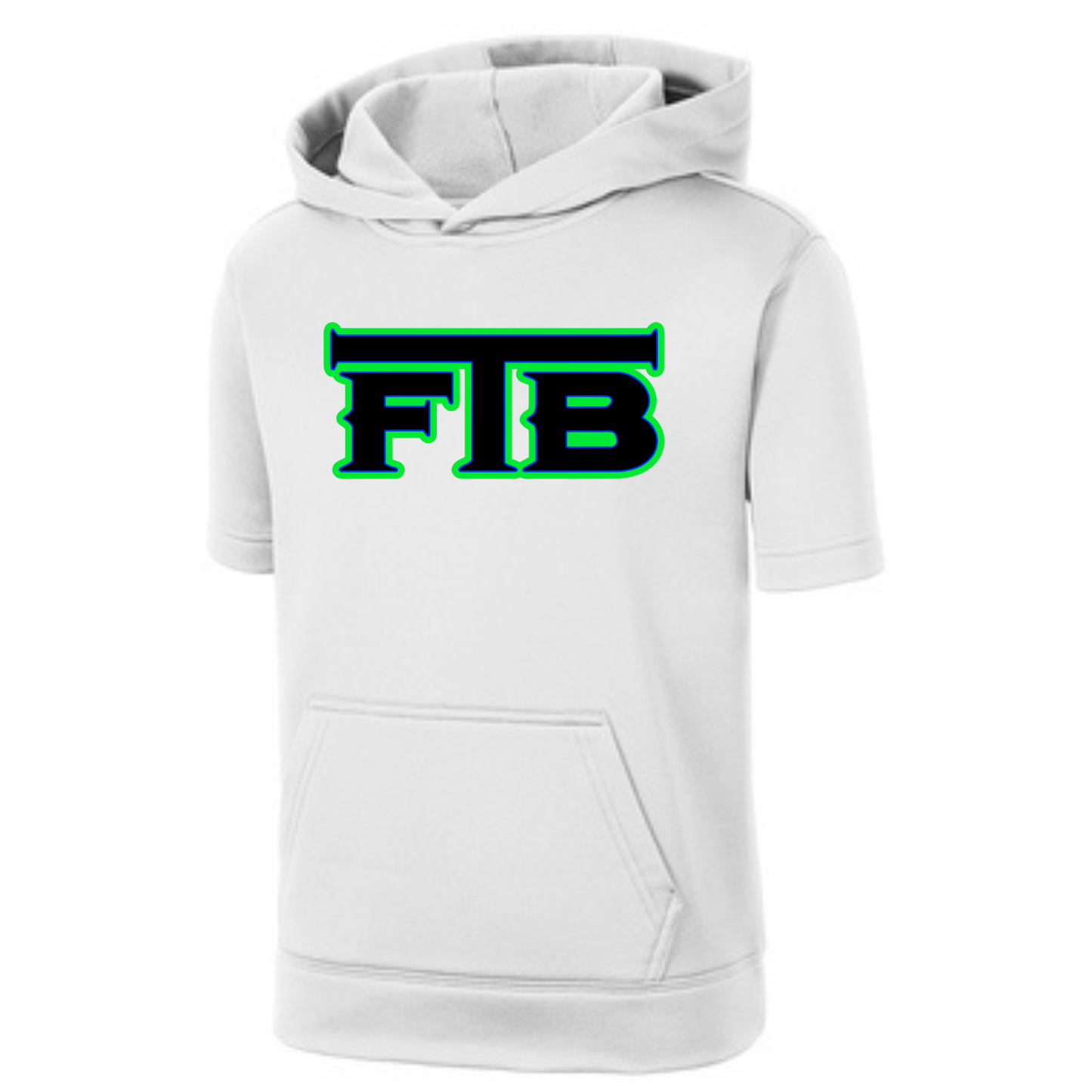 FTB Dri-Wick Short Sleeve Hoodie Adult