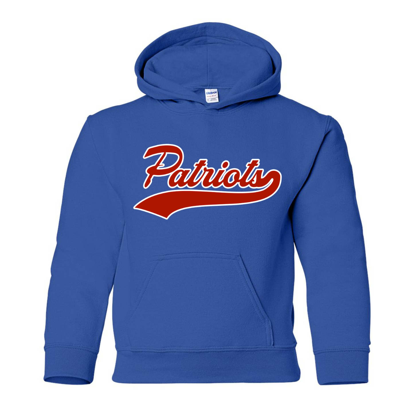 Patriots Script Cotton Hoodie