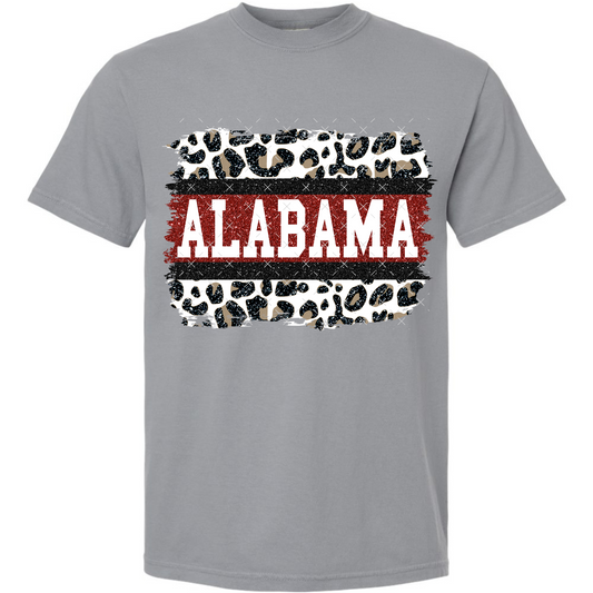 Alabama Glitter Leopard Print