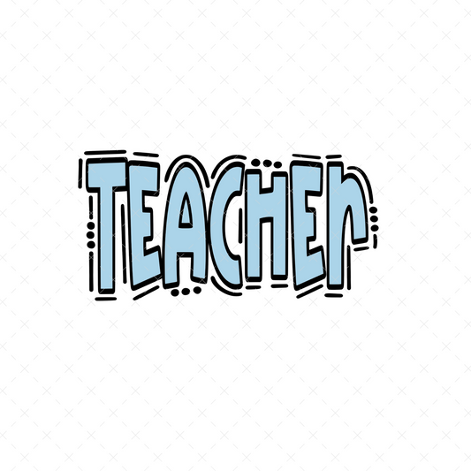 Teacher Doodle- DTF Transfer