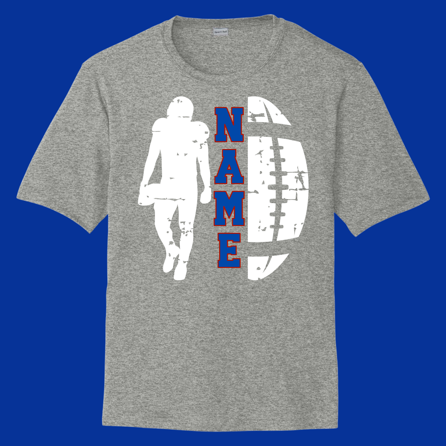 Football + Player + Name Adult Tee