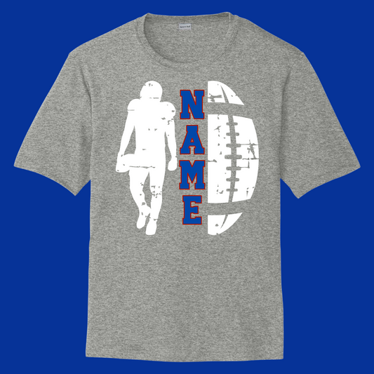 Football + Player + Name Youth Tee