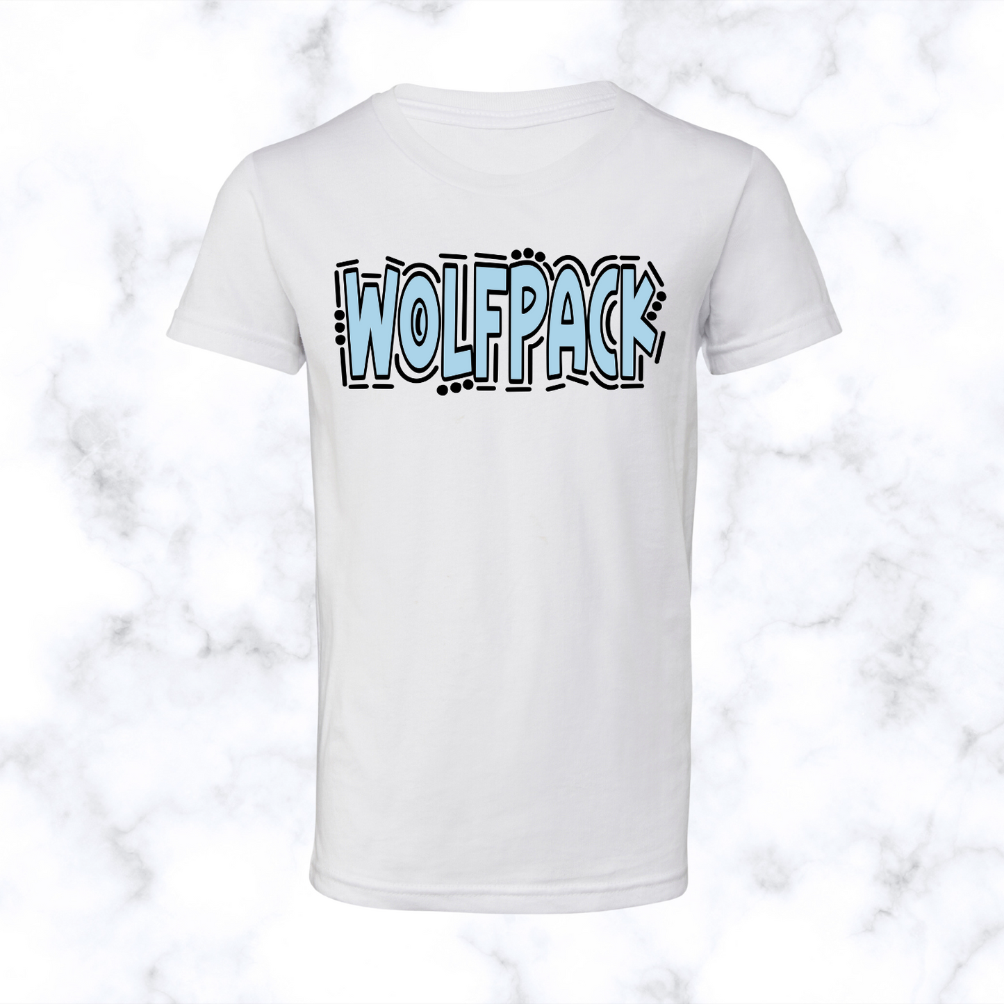 Wolfpack Doodle Tee Adult