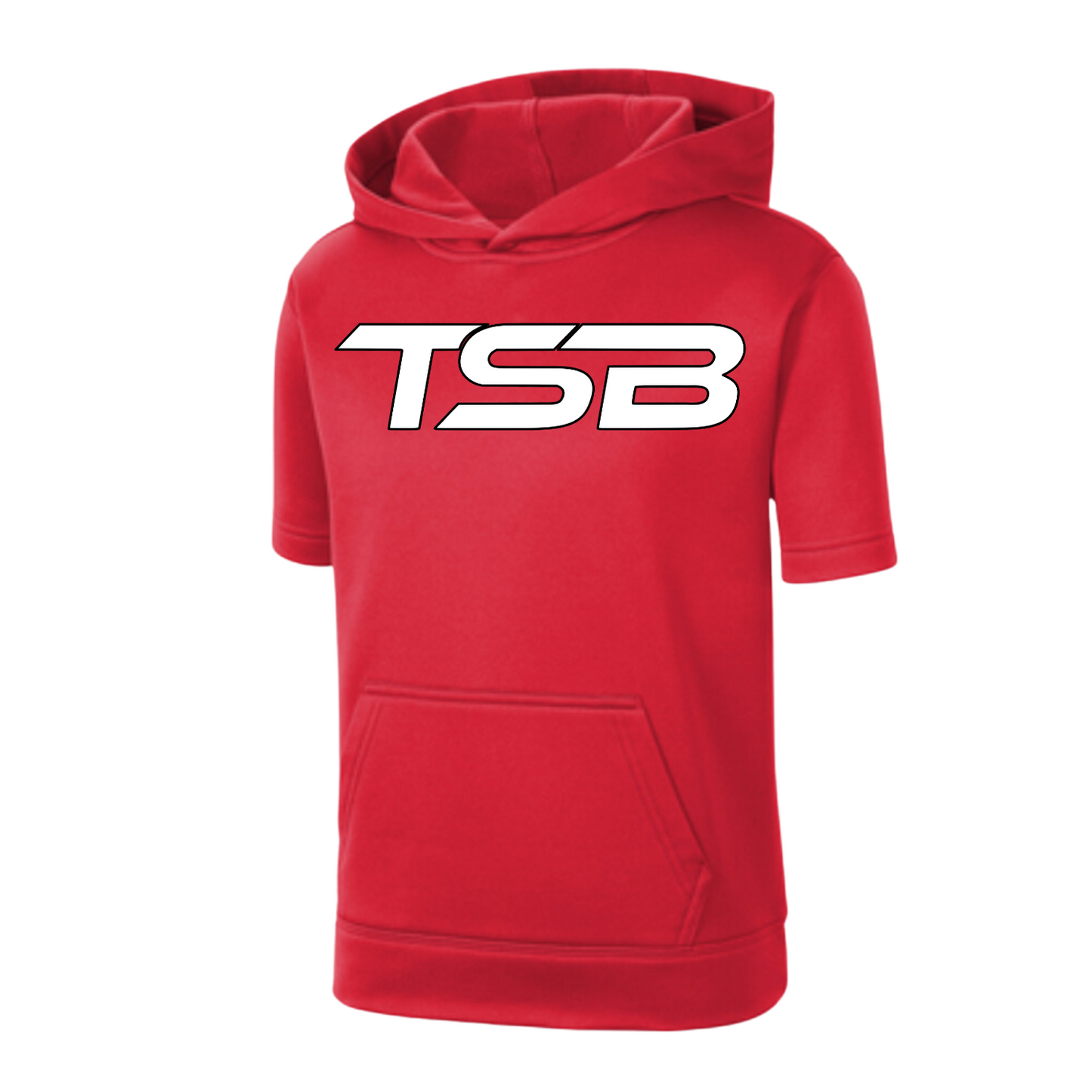 TSB Youth Short Sleeve Hooded Pullover