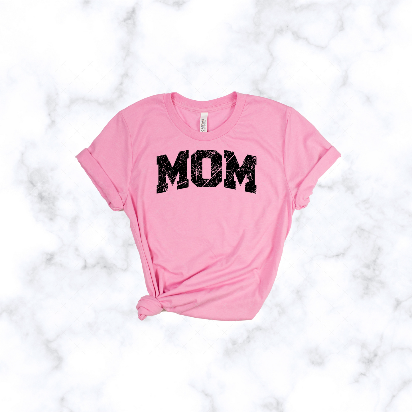 Mom Distressed Tee