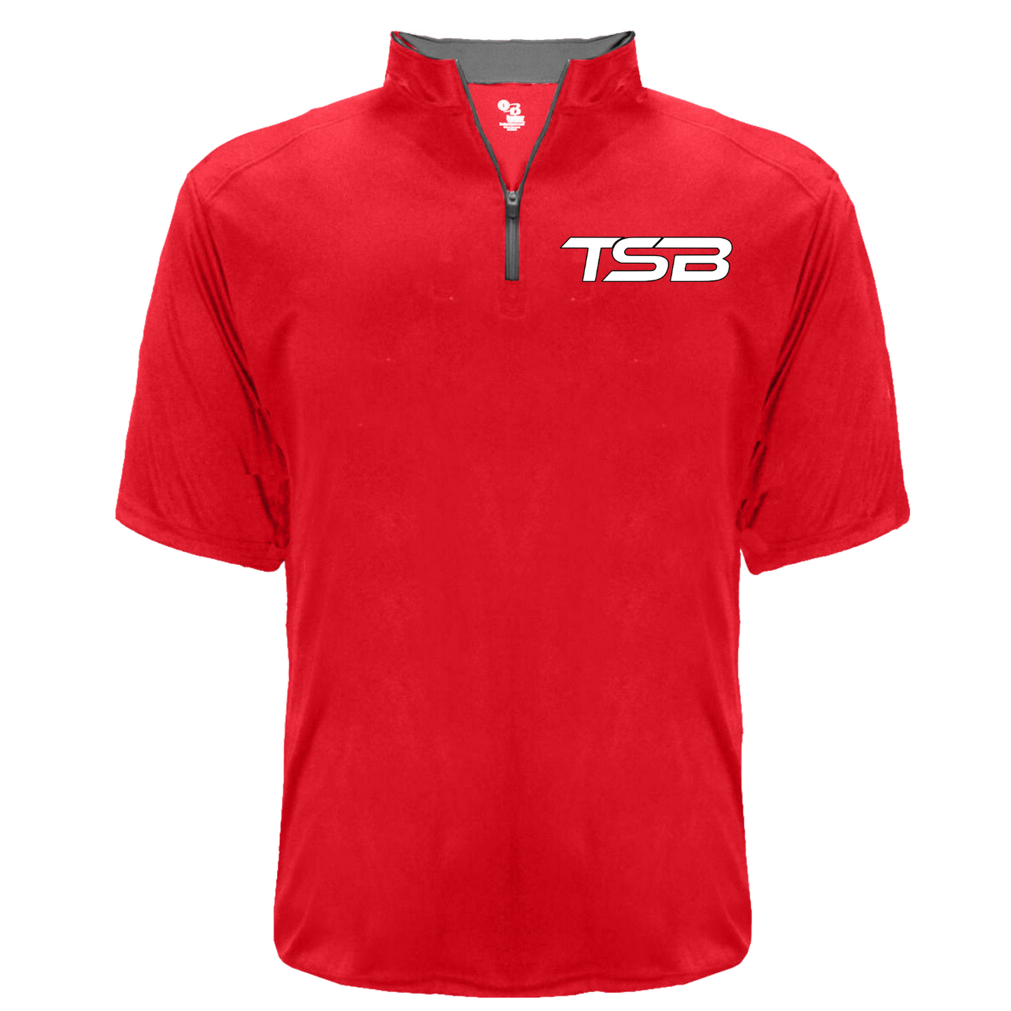 TSB Adult 1/4 Zip Short Sleeve Pullover