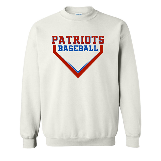 Patriots Home Plate Crewneck Sweatshirt Youth