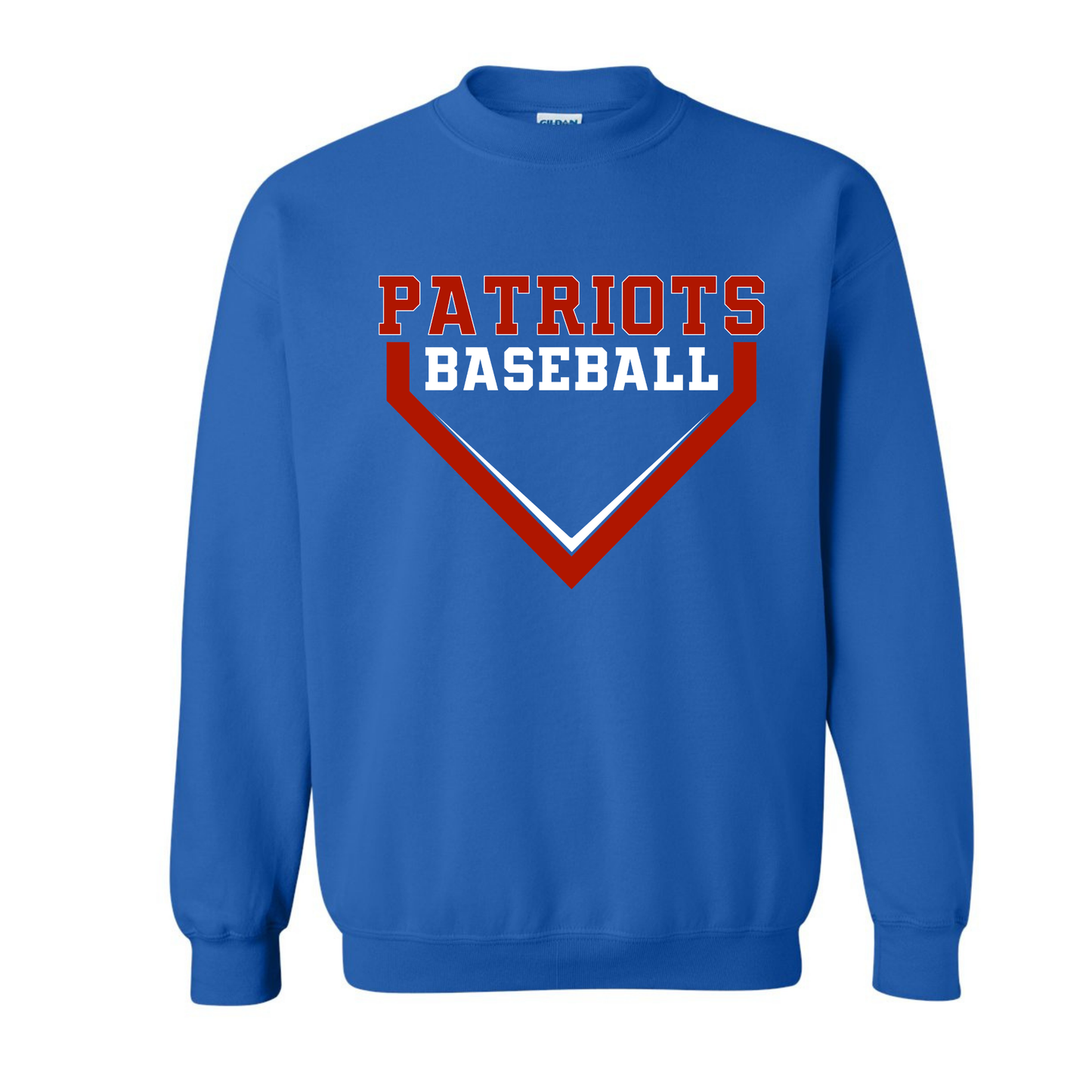 Patriots Home Plate Crewneck Sweatshirt Youth