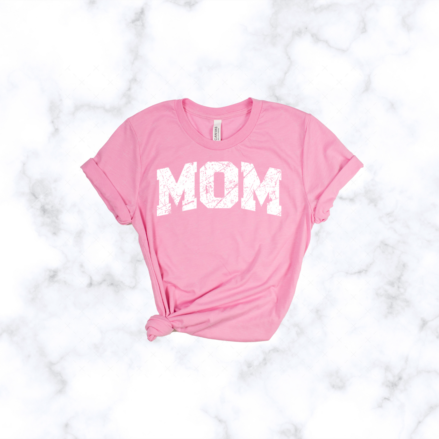 Mom Distressed Tee