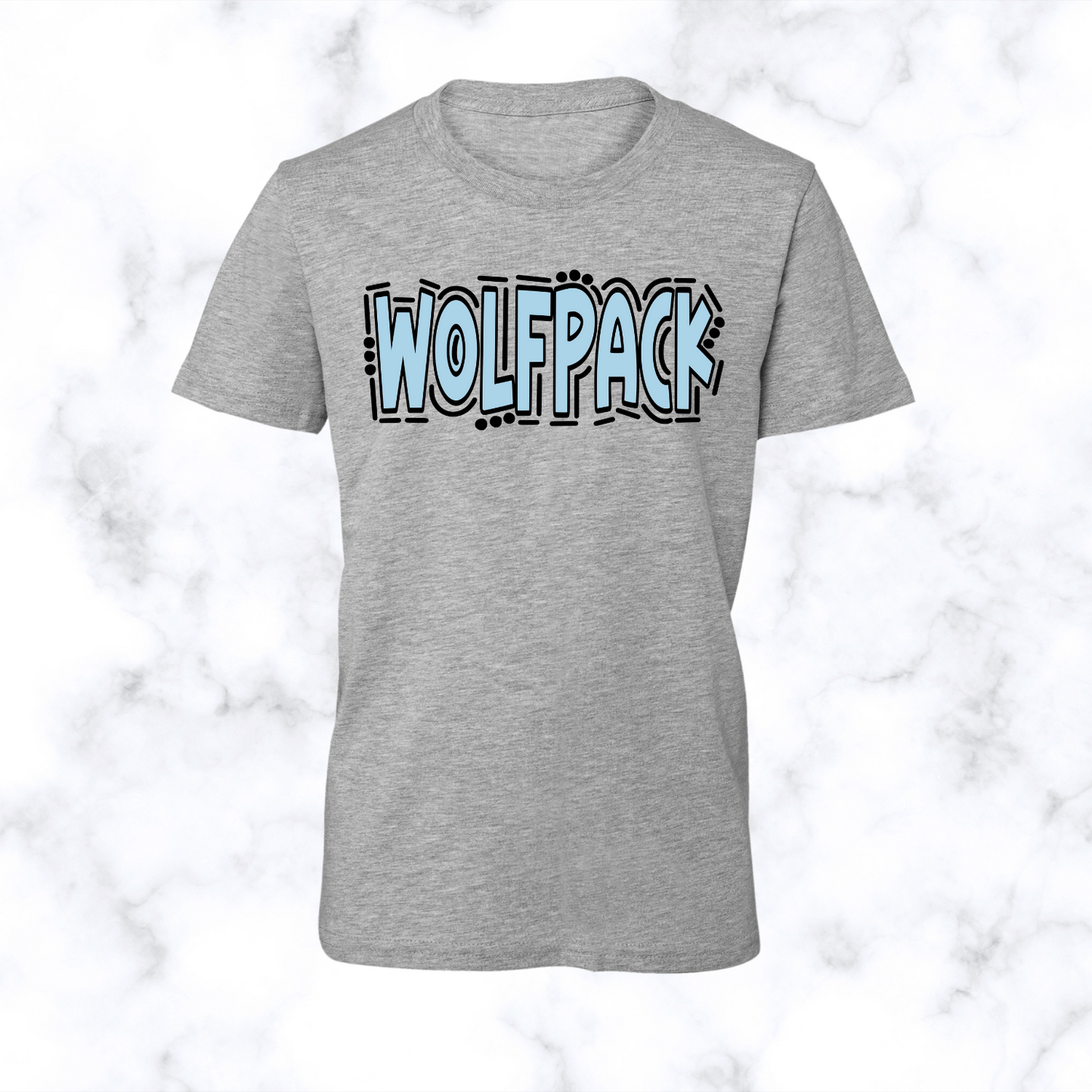 Wolfpack Doodle Tee Adult