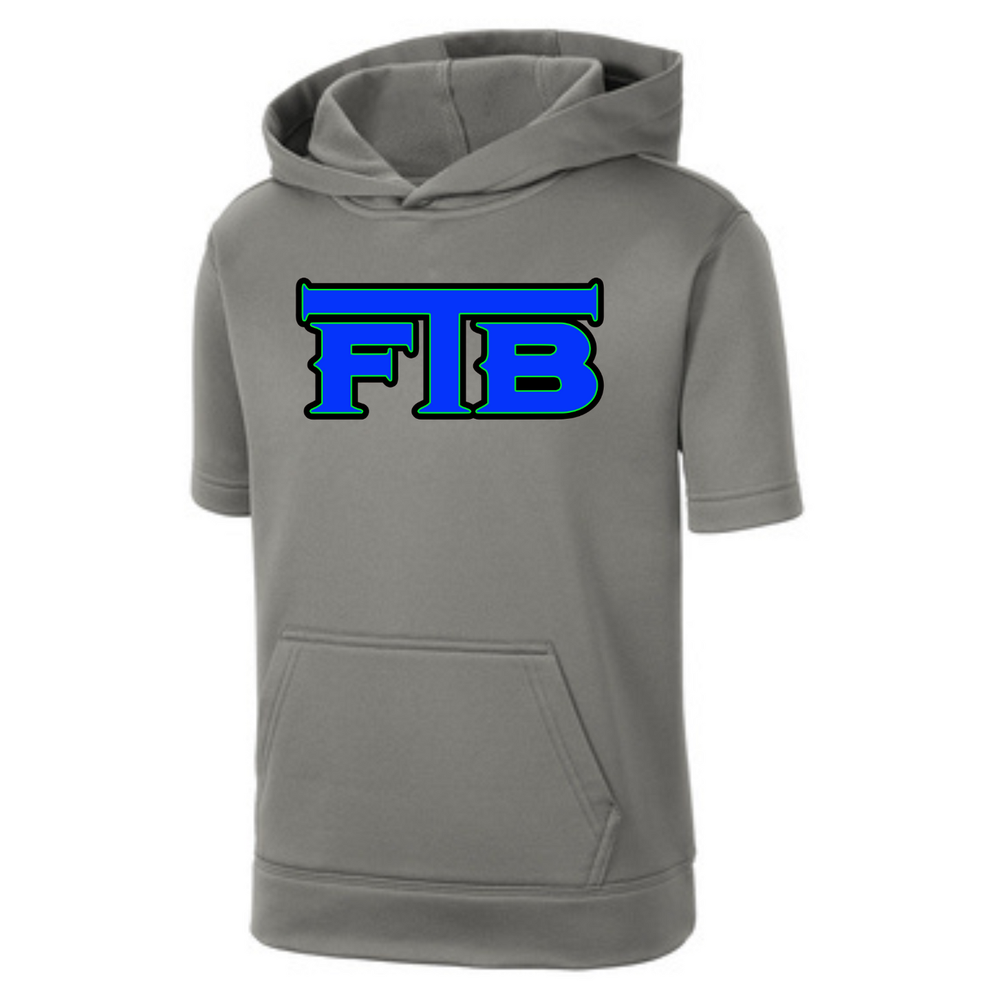 FTB Dri-Wick Short Sleeve Hoodie Adult