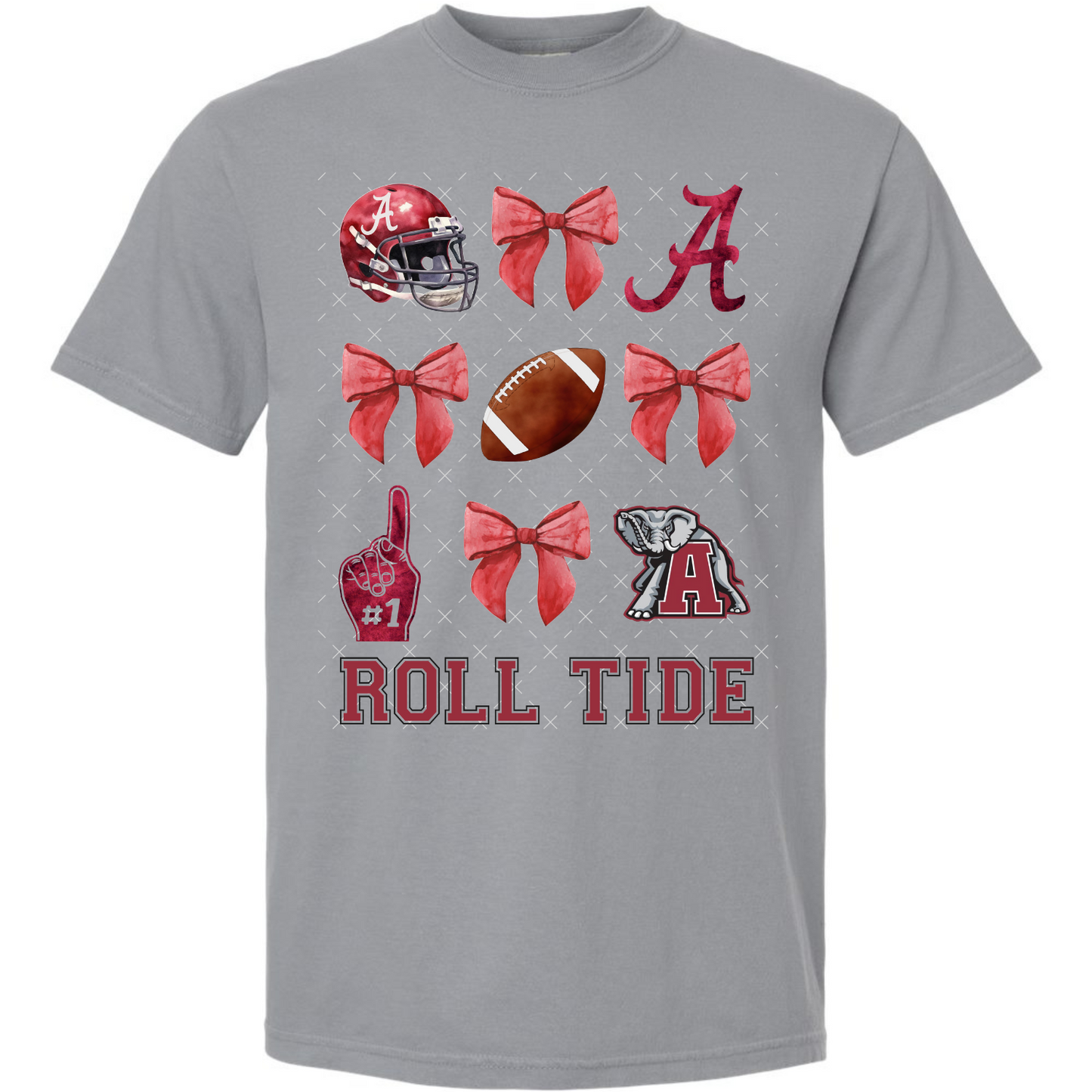 Alabama Football + Coquette Bows