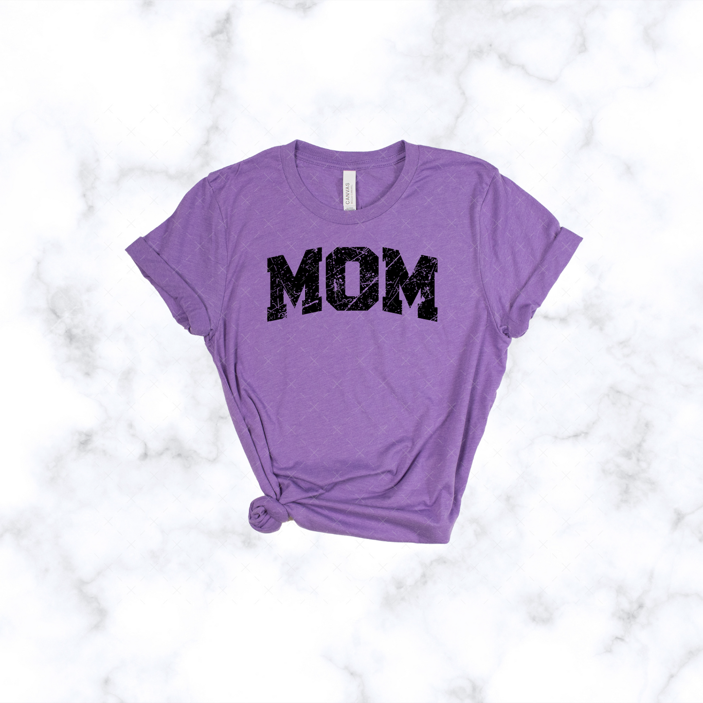 Mom Distressed Tee