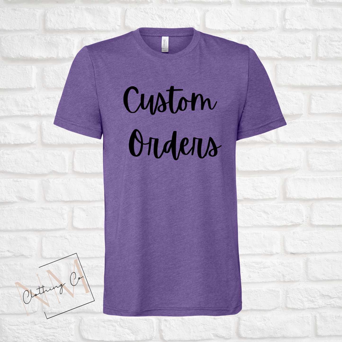 Custom Tee's - Front + Back design (Adult)