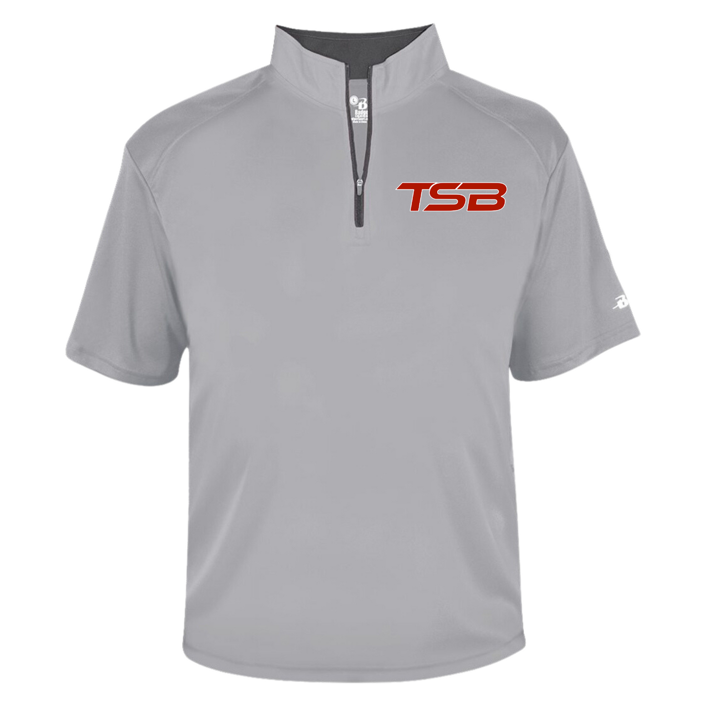 TSB Adult 1/4 Zip Short Sleeve Pullover