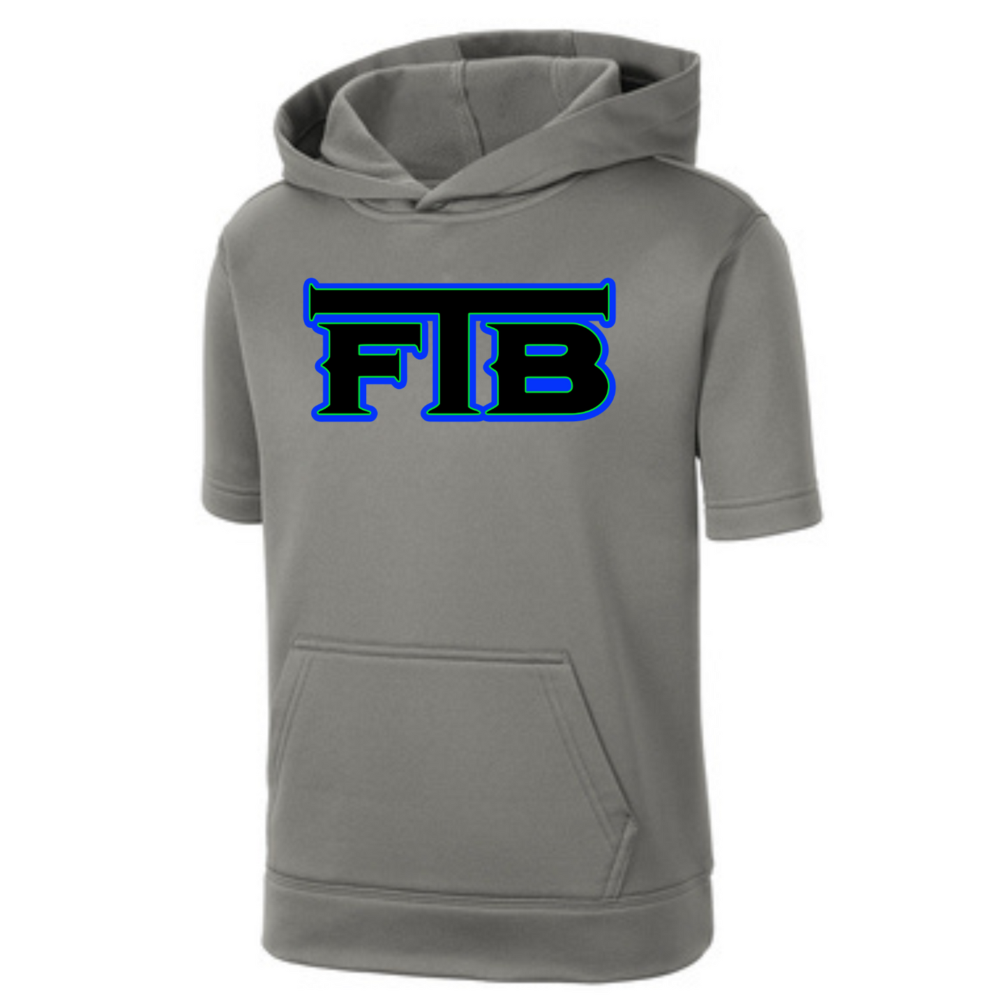 FTB Dri-Wick Short Sleeve Hoodie Adult