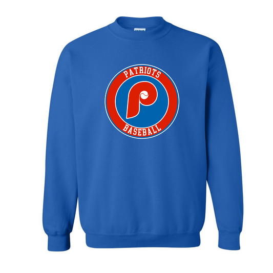 Patriots Circle Crewneck Sweatshirt Adult