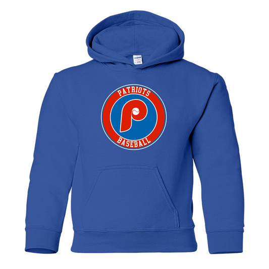 Patriots Circle Hoodie Adult