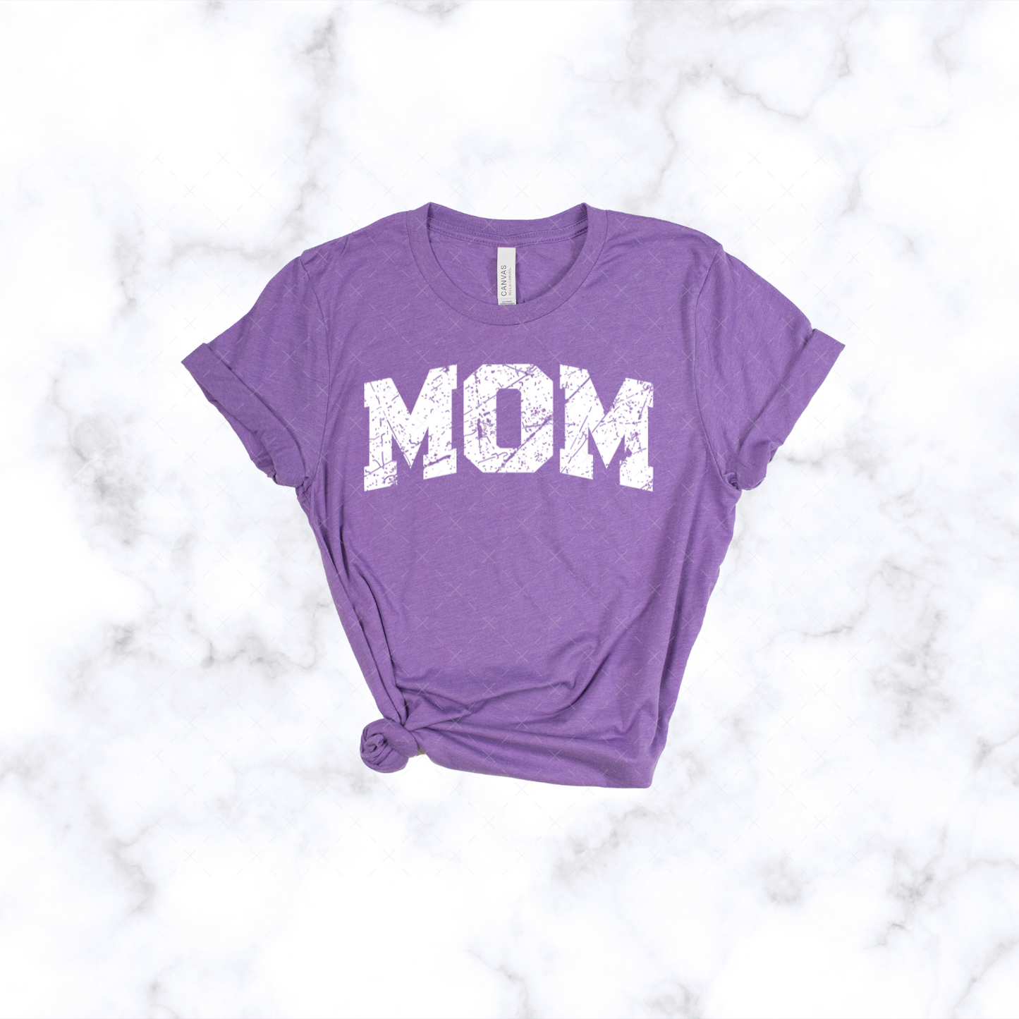 Mom Distressed Tee